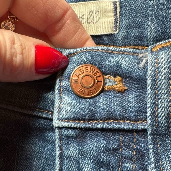 MADEWELL 9” High Rise Skinny Jeans 27P - Picture 6 of 9